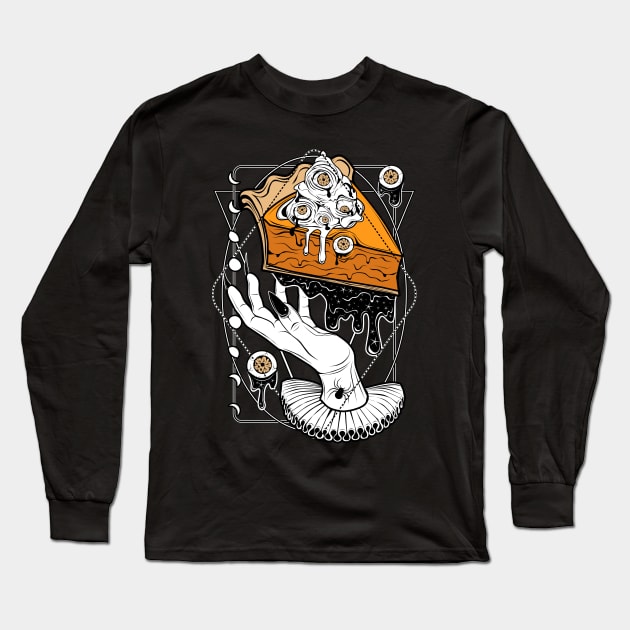 Eyes on the pies Long Sleeve T-Shirt by Von Kowen